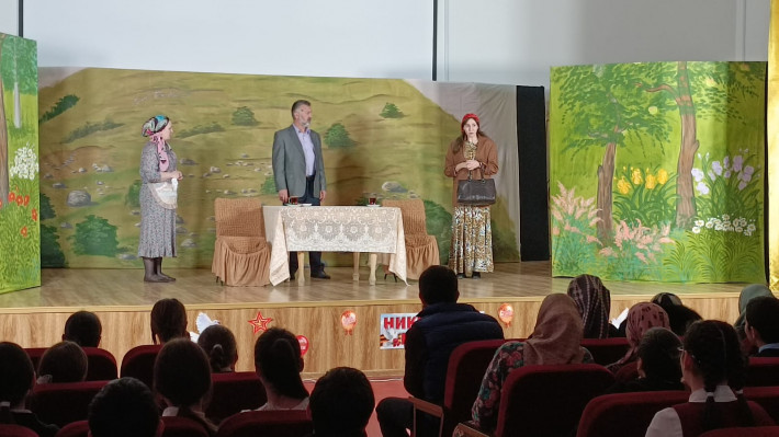 Спектакль "Современные дела" для зрителей с. п. Плиево