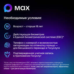 В мессенджере МАХ запущен сервис Цифровой ID 0