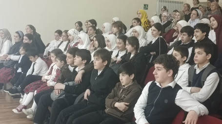 Постановка "Современные дела" для юных зрителей с. Сагопши. 1