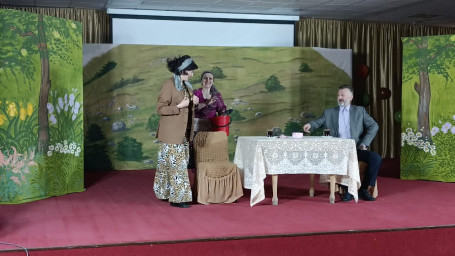 Спектакль "Современные дела" для учащихся школы г. Малгобек 1